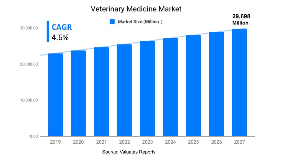 Veterinary Medicine Market Size, Share, Trends, Growth, Forecast 2027